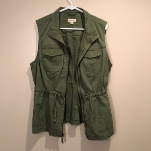 Green Merona Vest